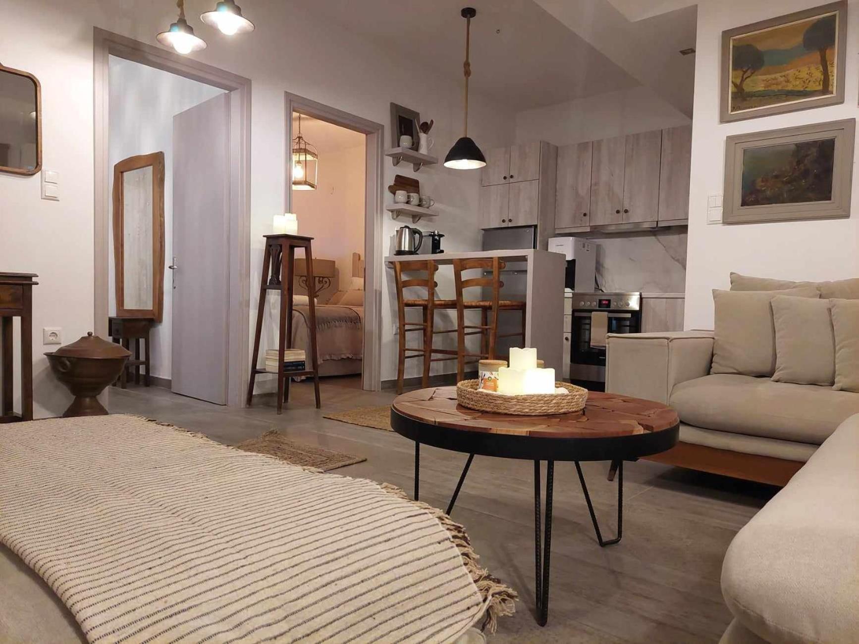 Maya Apartments, Modern And Convenient Apartments With Private Parking スキアトスタウン エクステリア 写真